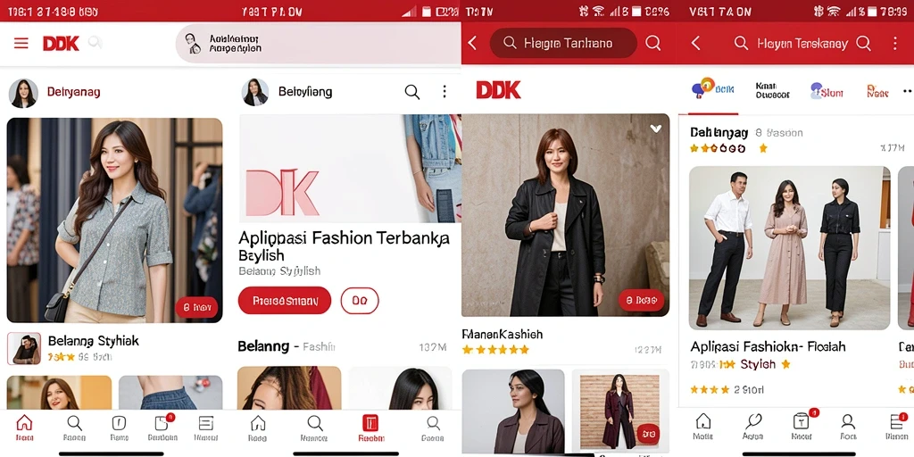 Tampilan antarmuka DKK yang memukau dan fungsional.